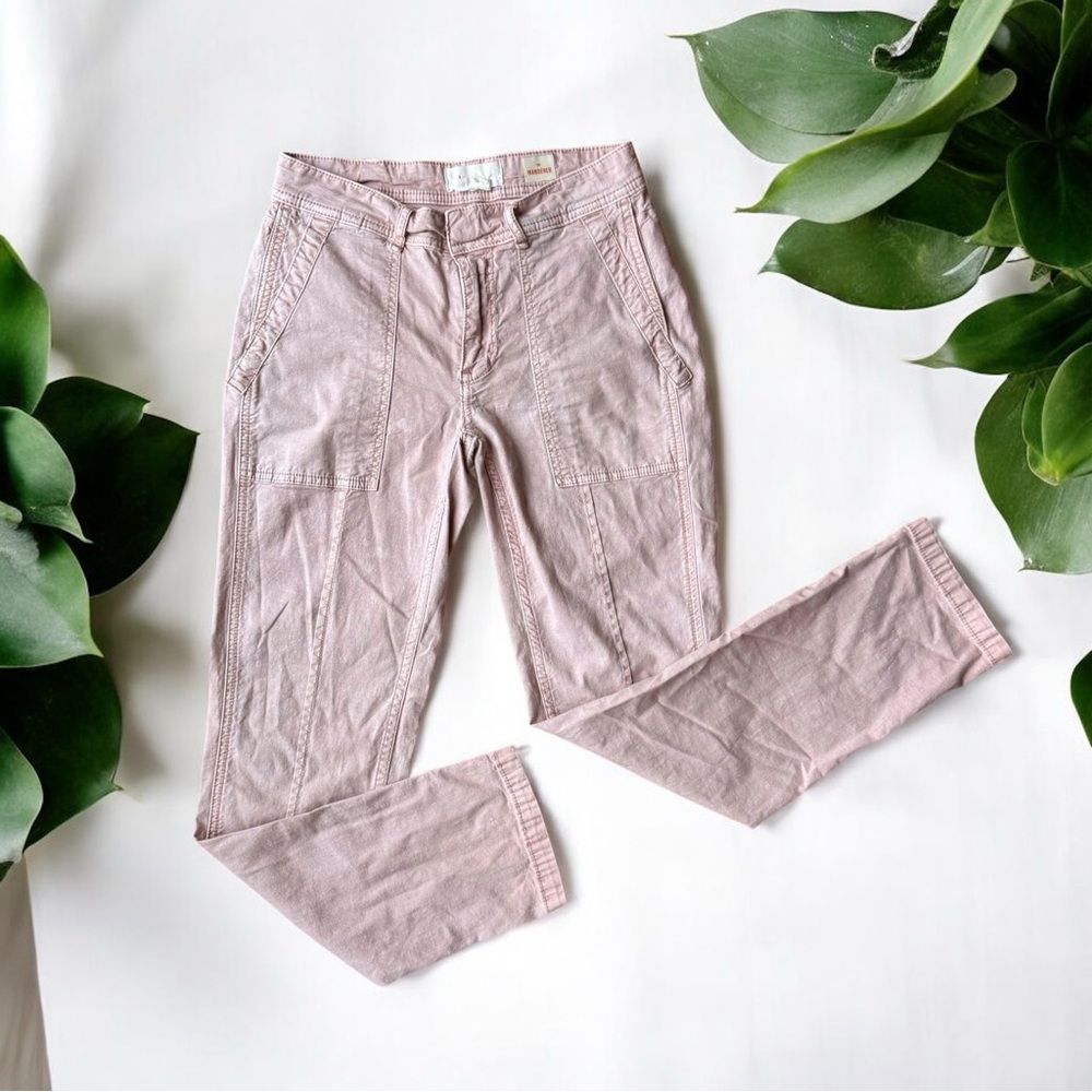 Anthropologie The Wanderer Pink Utility Ankle Pants – Size 25